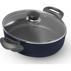 Ballarini Capri Granitium Σωτέζα με Καπάκι από Αλουμίνιο με Επίστρωση από Πέτρα 28cm Ballarini Capri Granitium Σωτέζα με Καπάκι από Αλουμίνιο με Επίστρωση από Πέτρα 28cm